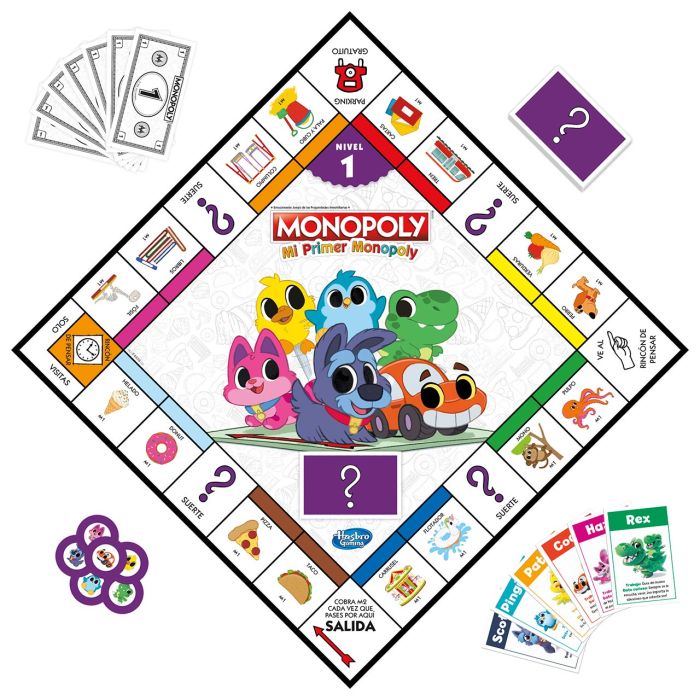 Mi Primer Monopoly F4436 Hasbro Gaming 2