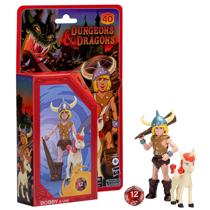 Figura Bobby & Uni Dungeons And Dragons F4877 Hasbro