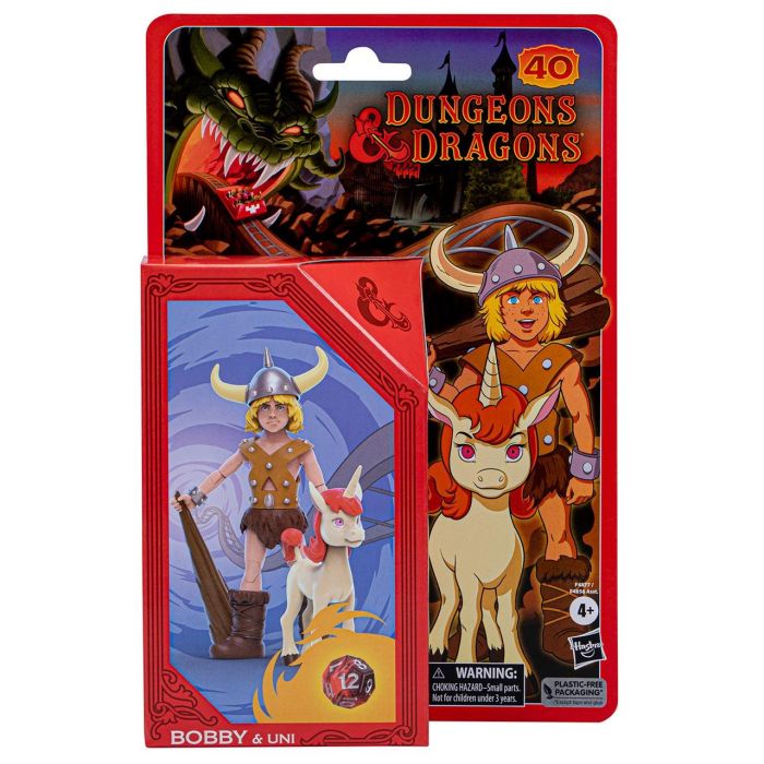 Figura Bobby & Uni Dungeons And Dragons F4877 Hasbro 2