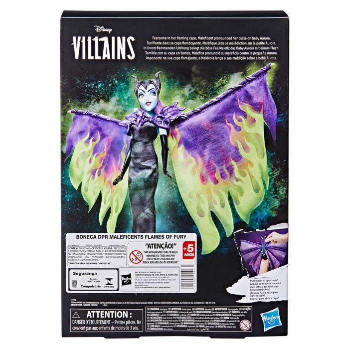Muñeca Malefica Llamas De Furia F4993 Hasbro 3 Muñeca Malefica Llamas De Furia F4993 Hasbro 3