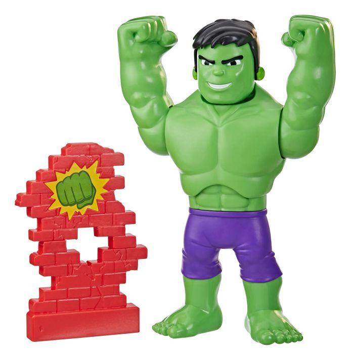 Spidey Mega Mighty Hulk Con Gestos Spidey And Friends F5067 1