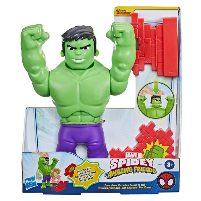 Spidey Mega Mighty Hulk Con Gestos Spidey And Friends F5067 2