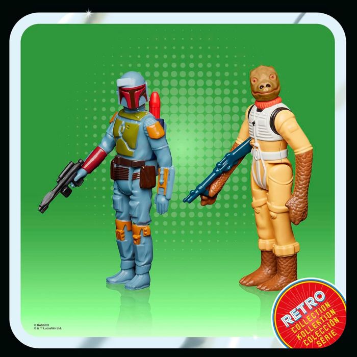 Set 2 Figuras Bounty Hunters Boba Fett & Bossk S F5562 Star 2