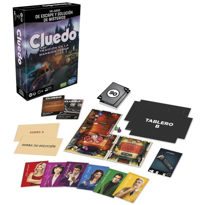 Juego Cluedo Escape F5699 Hasbro Gaming