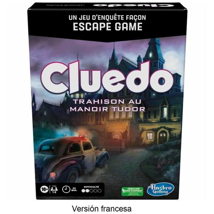 Juego Cluedo Escape En Francés F5699 Hasbro Gaming