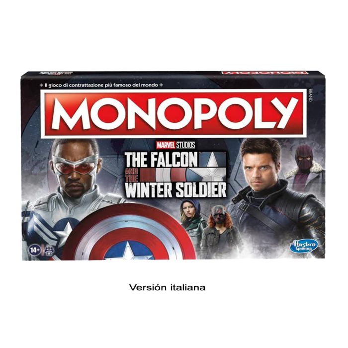 Monopoly Falcon Y Soldado Invierno Italiano F5851 Hasbro