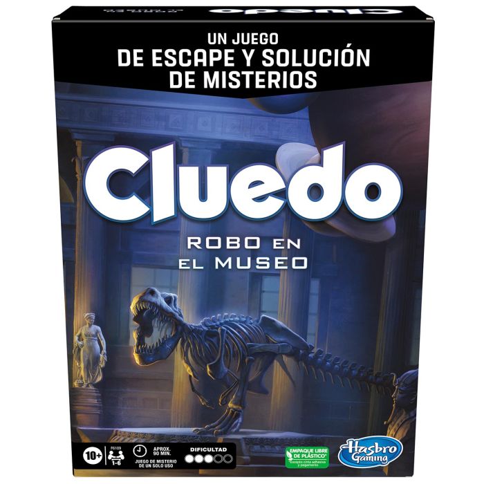 Cluedo Escape Robo En El Museo F6109 Hasbro Games 1