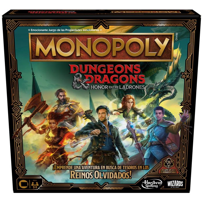 Monopoly Dungeons And Dragons F6219 Hasbro Gaming 1
