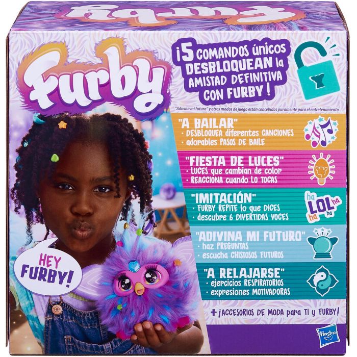 Furby Color Violeta F6743 Hasbro 6