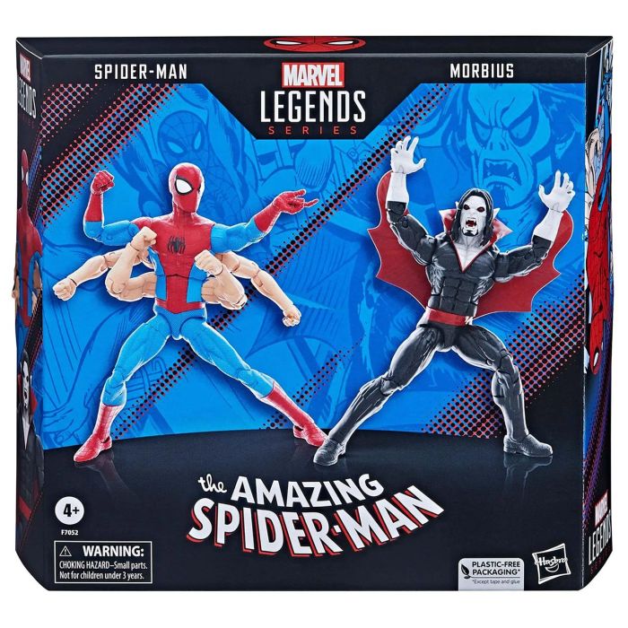 Pack 2 Figuras Spiderman Y Morbius F7052 Hasbro 1