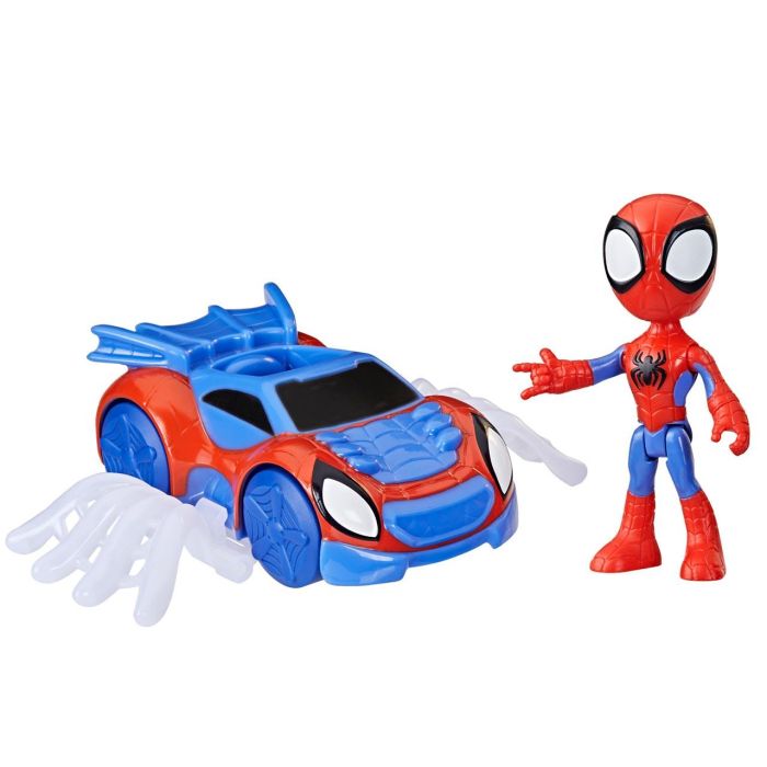 Spidey Set Figura Y Vehículo Arácnido F7454 Marvel 2
