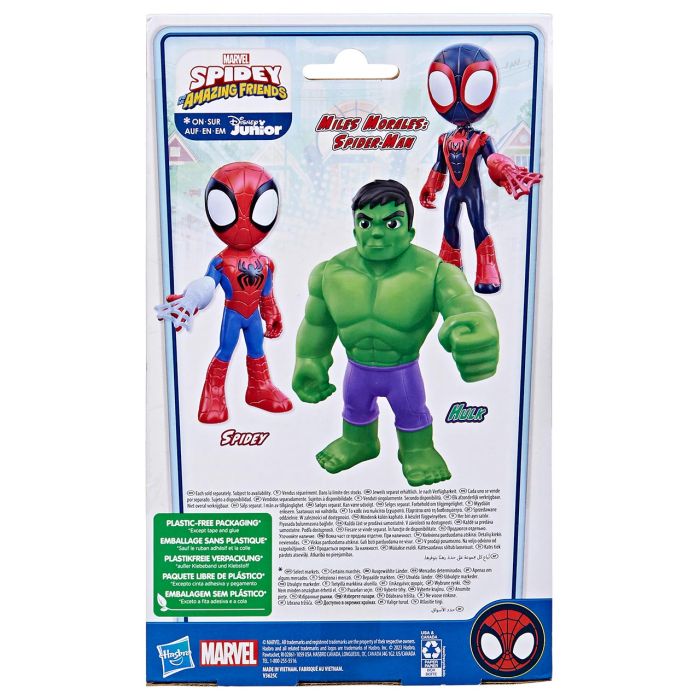 Spidey Figura Superhéroe Hulk F7572 Marvel 3