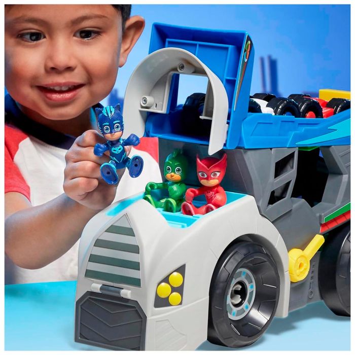 Pj Masks Power Heroes Camión Transportador F7594 Hasbro 4