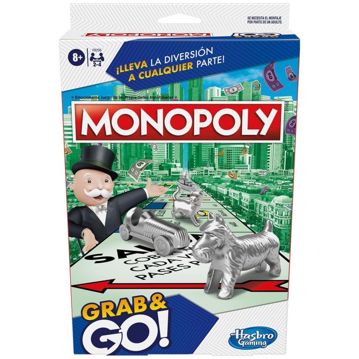 Juego Monopoly Viaje F8256 Hasbro Gaming 2