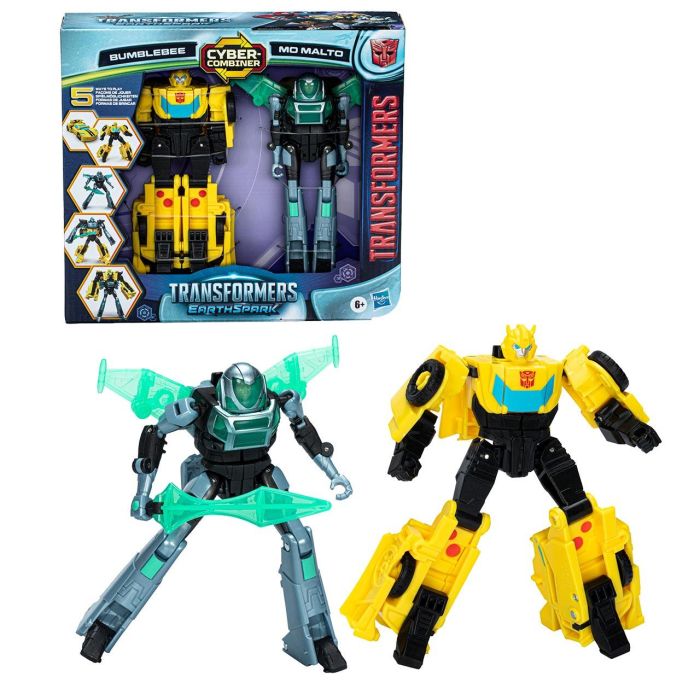 Trans Earthspark Cyber-Combiner Terran Y Mo F8439 Hasbro