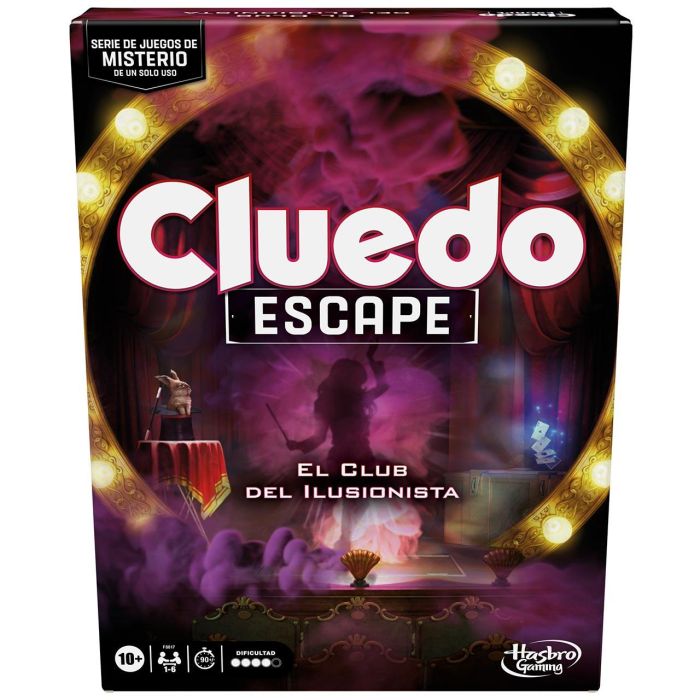 Juego Cluedo Escape:Club Del Ilusionista F8817 Hasbro Gaming 2