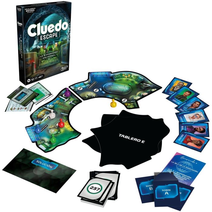 Juego Cluedo Escape: Exposiciï¿½N Universal F8818 Hasbro