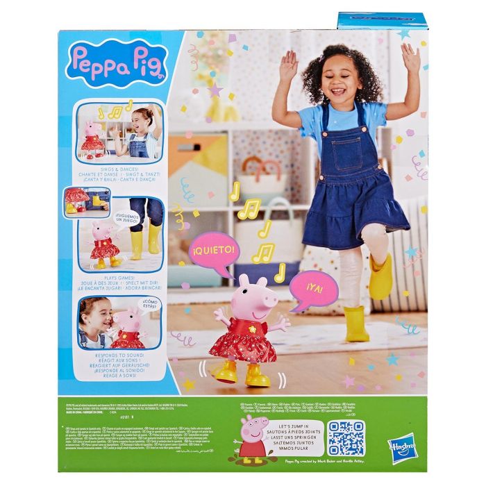 Muñeca Peppa Pig Diversión En Los Charcos con mas de 50 frases. 30 CM 3