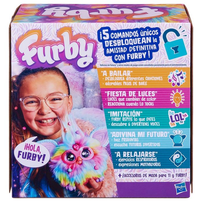 Furby Tie Dye Multicolor F8900 Hasbro 3