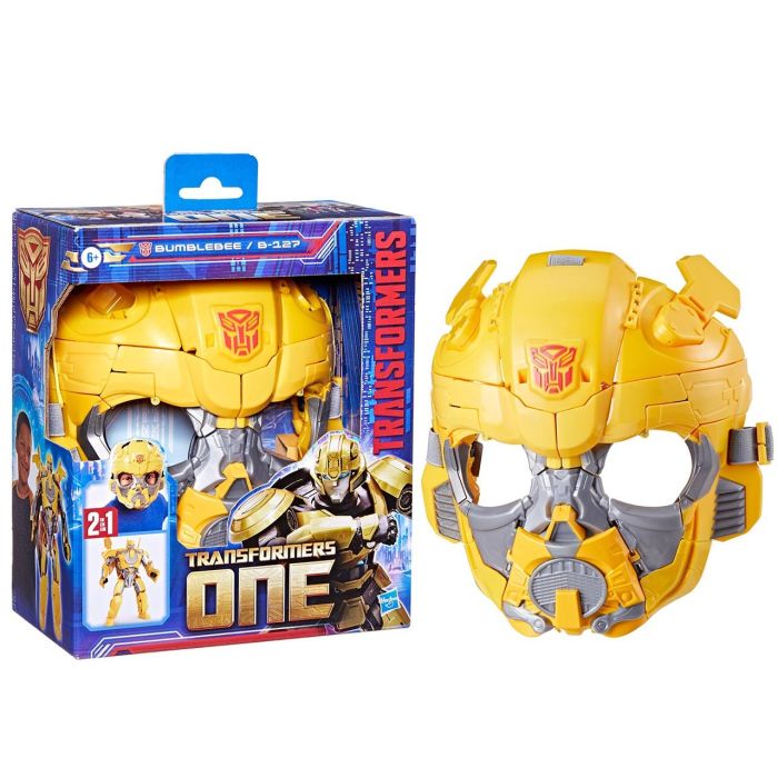 Transformers Movie 8 Máscara Bumblebee 2 En 1 F9181 Hasbro