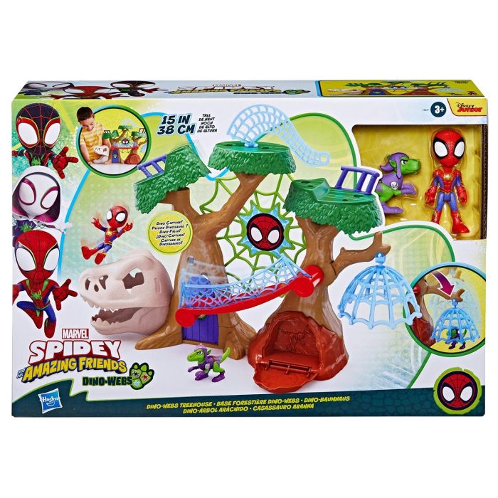 Figura spidey dino-webs árbol arácnido 12,4x31,8x45,7 cm 2