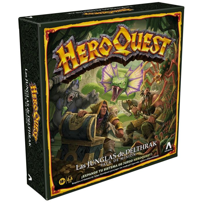 Heroquest Pack Misión Las Junglas De Delthrak F9907 Hasbro 1