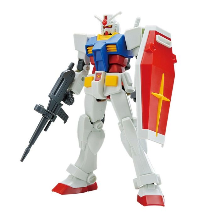 BANDAI HOBBY Figura RX-78-2 Gundam Mobile Suit Entry Grade 1/144