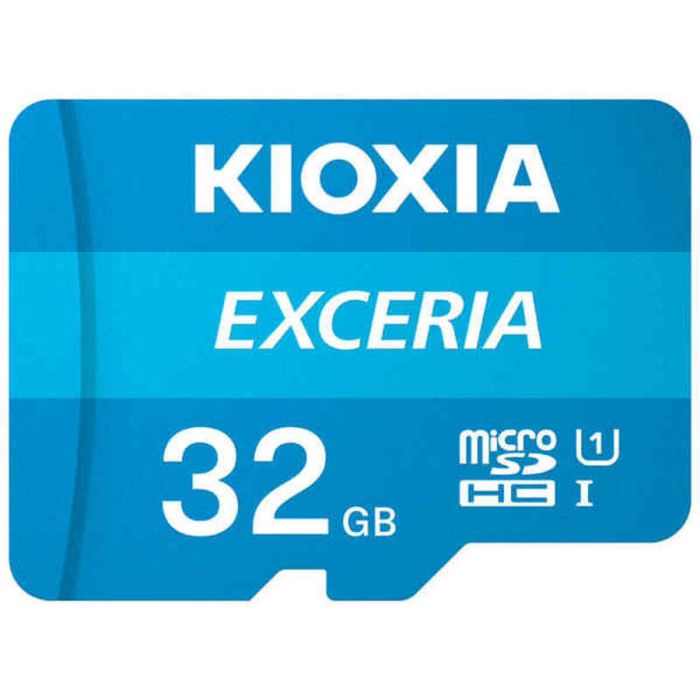 Tarjeta de Memoria Micro SD con Adaptador Kioxia Exceria UHS-I Clase 10 Azul 1