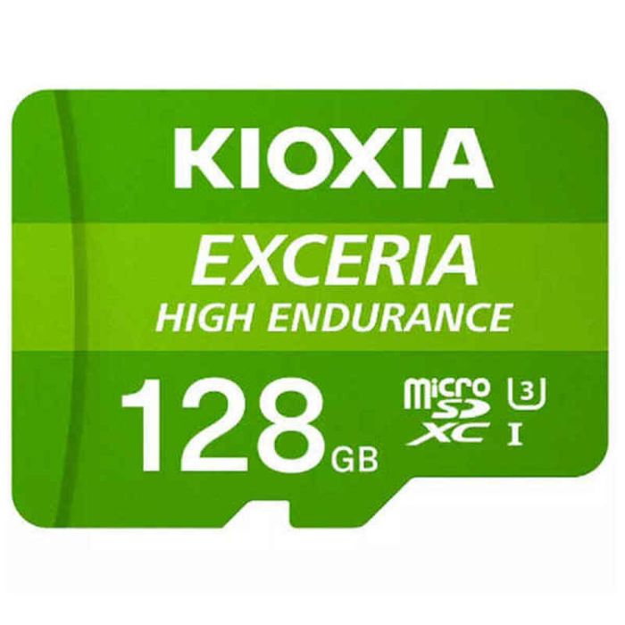 Tarjeta de Memoria Micro SD con Adaptador Kioxia Exceria High Endurance Clase 10 UHS-I U3 Verde 2