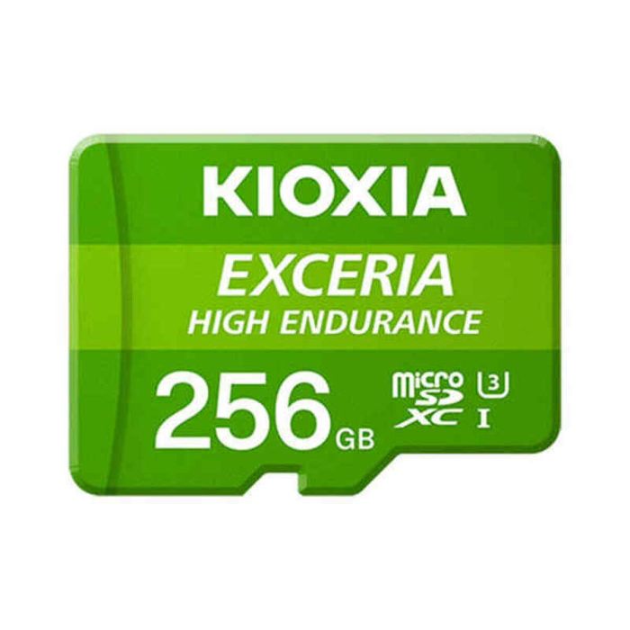 Tarjeta de Memoria Micro SD con Adaptador Kioxia Exceria High Endurance Clase 10 UHS-I U3 Verde 1
