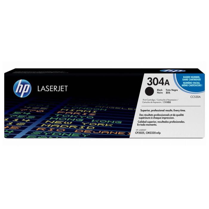 Toner Hp Laserjet Color Cp2025 Negro 3.500 Pag 1