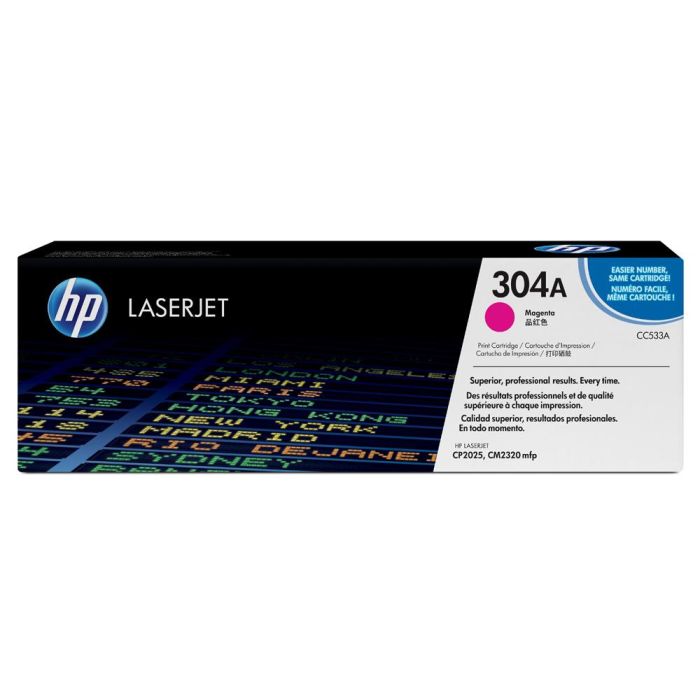 Toner Hp Laserjet Color Cp2025-Cm2320 Magenta 2.800Pag 1