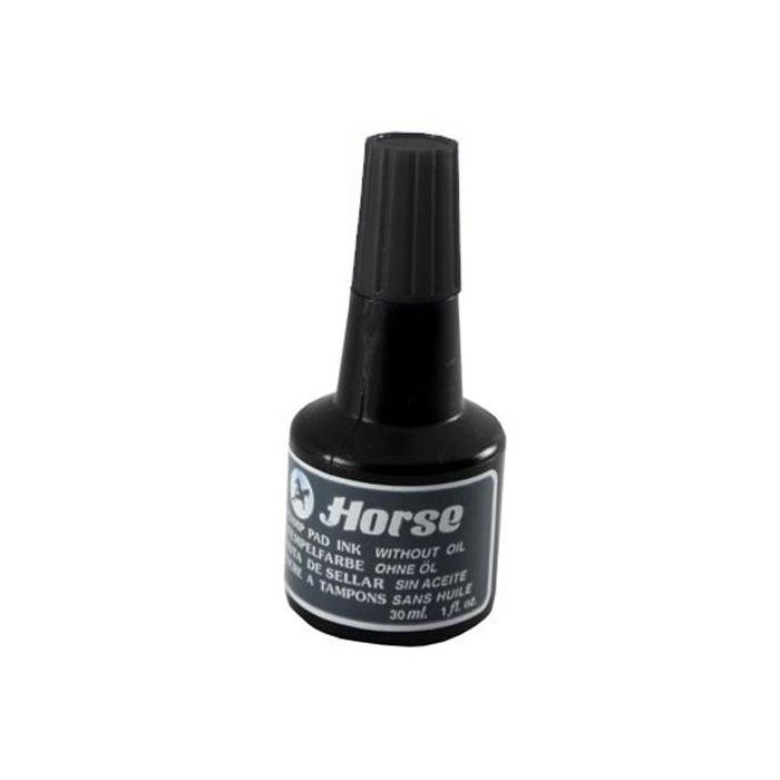 Tinta Para Tampon Horse Negro