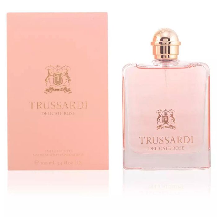 Trussardi DELICATE ROSE eau de toilette vaporizador 100 ml para mujer 1