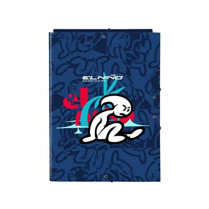 Carpeta El Niño Paradise Azul marino A4 0 Carpeta El Niño Paradise Azul marino A4 0