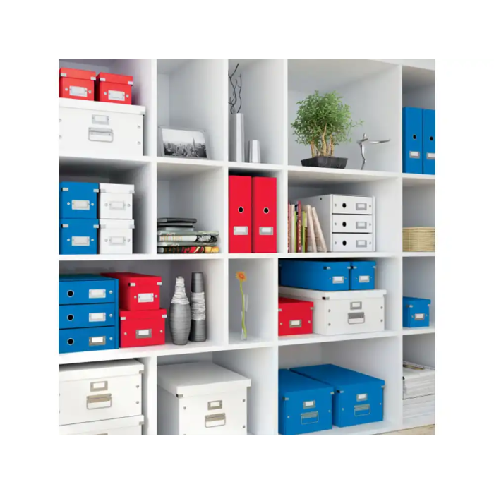 Leitz Caja Almacenamiento Click&Store Mediana Azul 281x200x369 mm 5