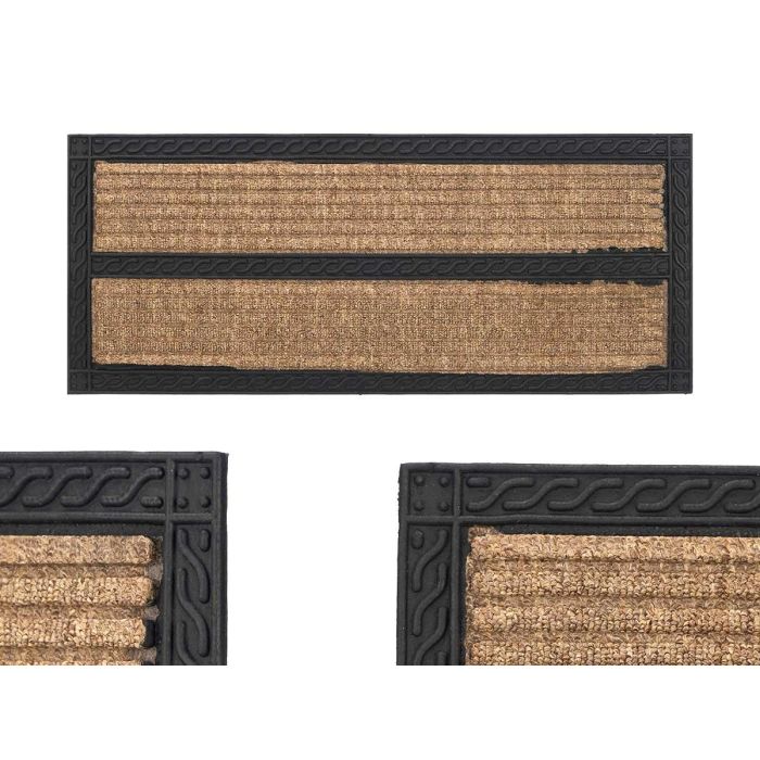 Felpudo Marron 25X60Cm Giftdecor (12 Unidades) Felpudo Marron 25X60Cm Giftdecor (12 Unidades)