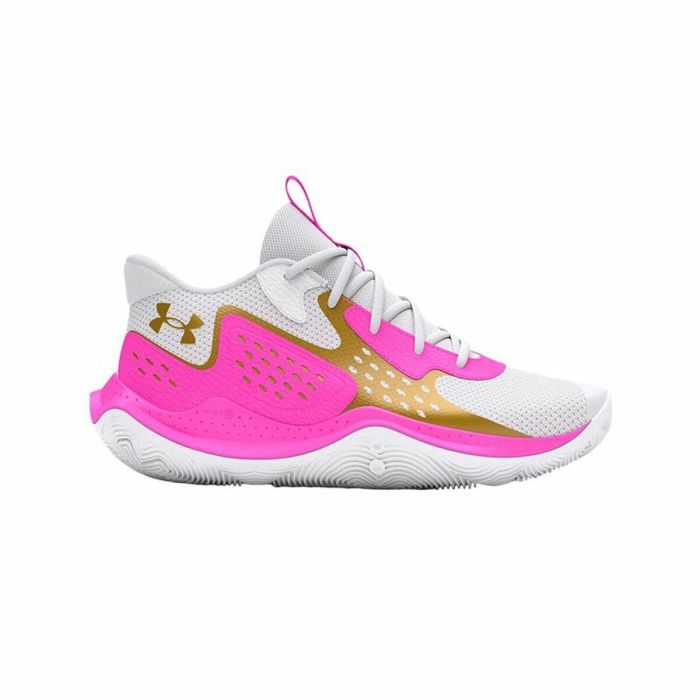 Zapatillas de Baloncesto para Adultos Under Armour Jet '23 Blanco 3
