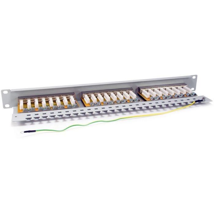 Equip Patchpanel 24x RJ45 Cat6 19" FTP 1HE ISO/IEC hellgrau 4 Equip Patchpanel 24x RJ45 Cat6 19" FTP 1HE ISO/IEC hellgrau 4