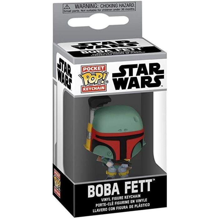 Llavero Pocket POP Star Wars Boba Fett 1 Llavero Pocket POP Star Wars Boba Fett 1