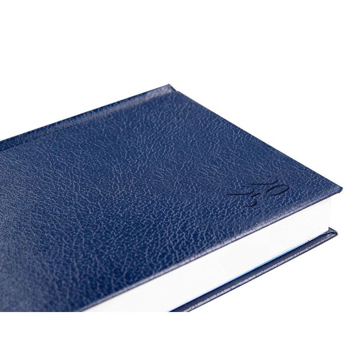 Agenda Encuadernada Liderpapel Corfu A5 2025 Dia Pagina Color Azul Papel 60 gr 6