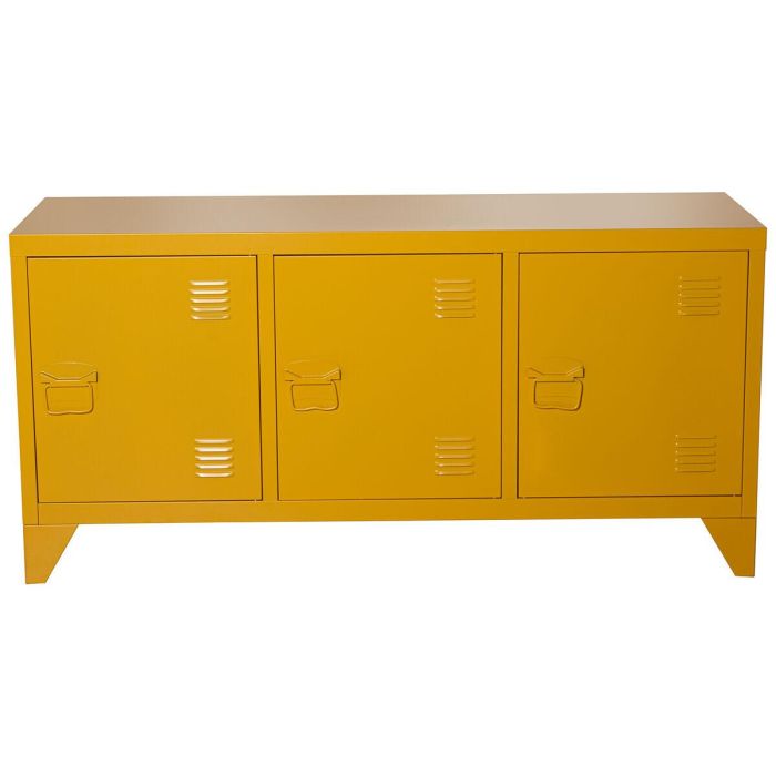 Mesa TV Alexandra House Living Amarillo 120 x 58 x 40 cm