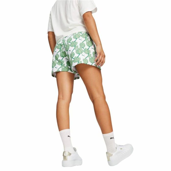 Pantalones Cortos Deportivos para Mujer Puma Essentials+ Blossom 5" AOP 1 Pantalones Cortos Deportivos para Mujer Puma Essentials+ Blossom 5" AOP 1