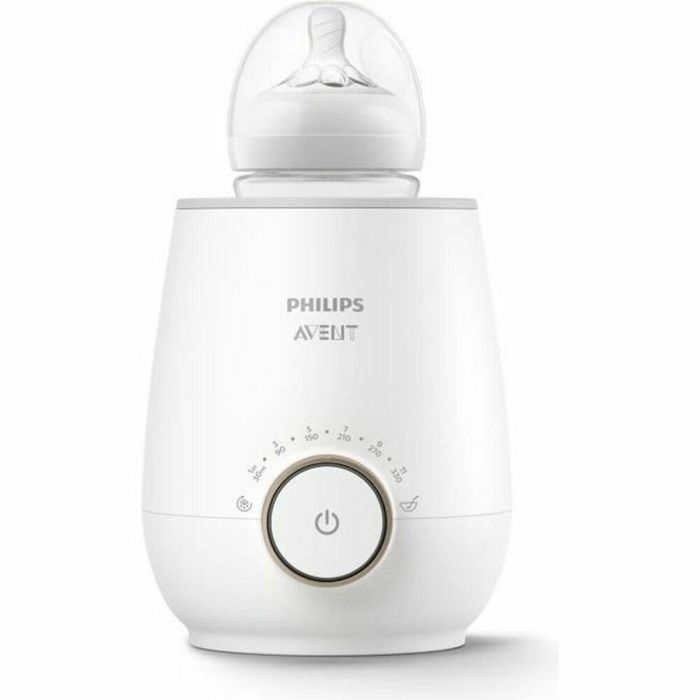 Philips Avent SCF358 / 00 Calentador de biberones eléctrico con tecnología baño maría, calienta en 3 minutos, descongelación y apagado automático