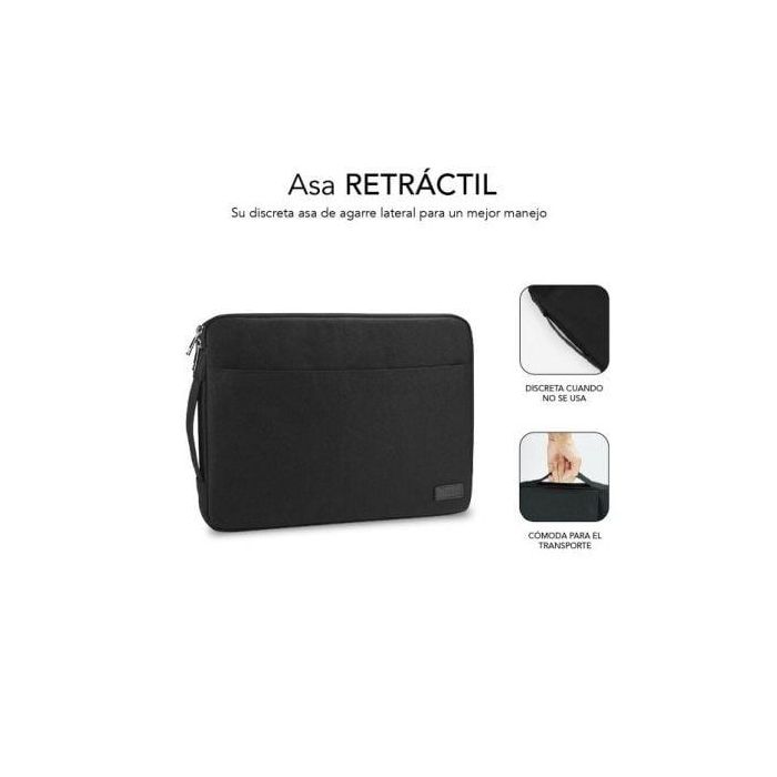 SUBBLIM Maletin Urban Laptop Sleeve para Portátiles hasta 15.6" Negra 3 SUBBLIM Maletin Urban Laptop Sleeve para Portátiles hasta 15.6" Negra 3