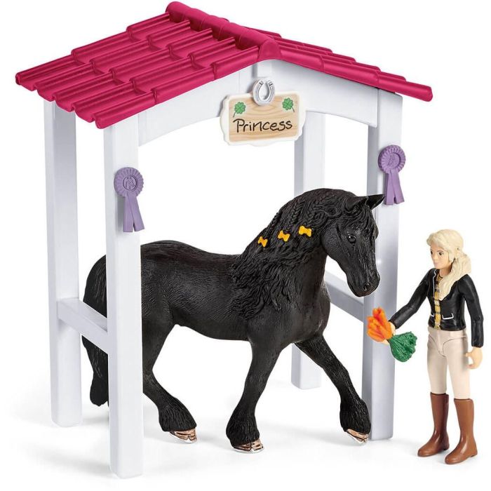 Schleich Horse Club 42437 Pferdebox m. Tori & Princess 2 Schleich Horse Club 42437 Pferdebox m. Tori & Princess 2