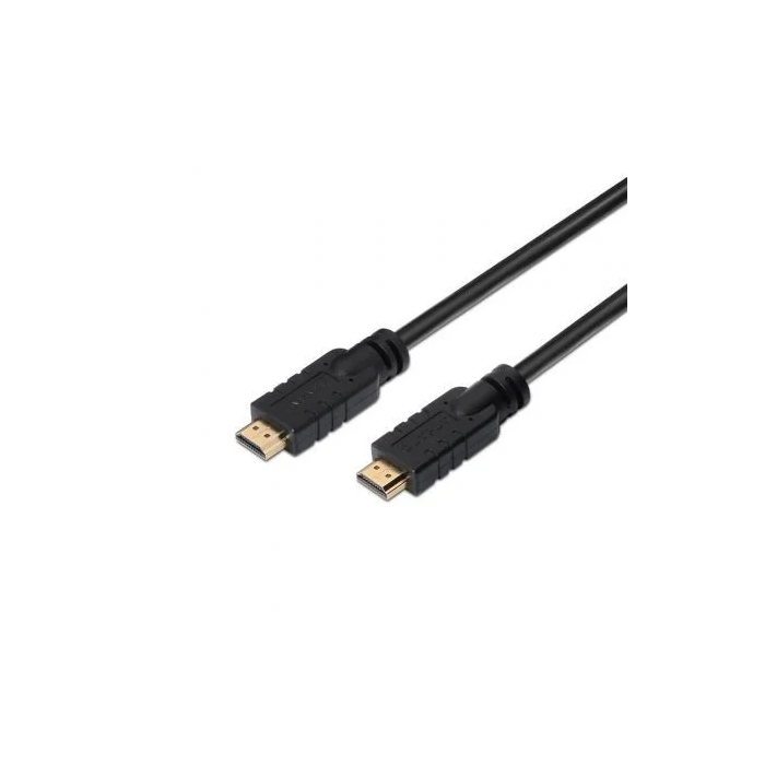 Aisens Cable HDMI V2.0 Premium Alta Velocidad 18 Gbps 4K@60Hz con Repetidor Negro 20M