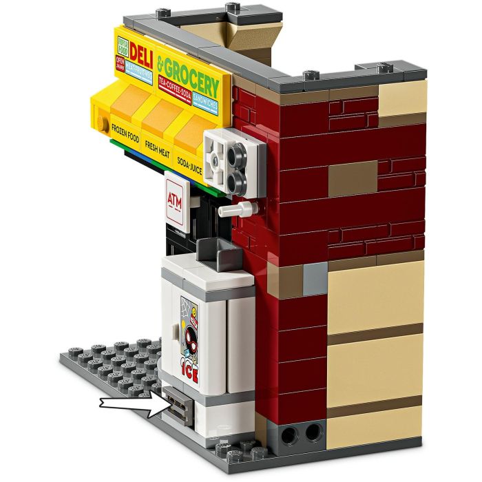 LEGO 76311 Marvel Spider-Verse: Miles Morales vs. The Smudge - Juego de Construcción para Niños 9+ años 4