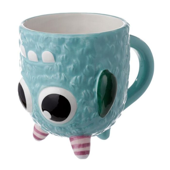 Taza 3D Monstruo Monstarz Azul 550ml 2 Taza 3D Monstruo Monstarz Azul 550ml 2
