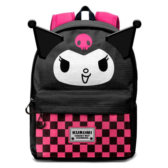 Mochila Kuromi Hello Kitty 44cm Mochila Kuromi Hello Kitty 44cm